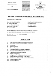 4-compte-rendu municipal 2020.10.09